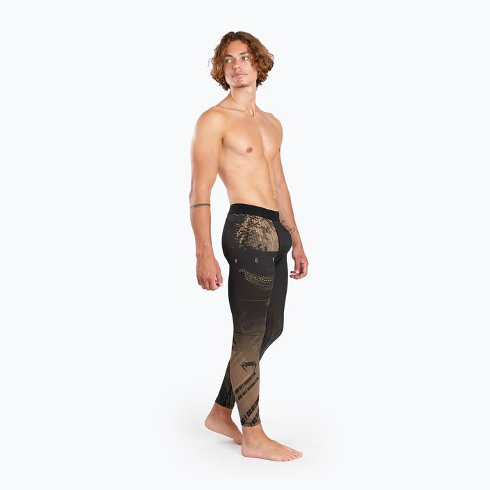 Venum Gorilla Jungle Spats homok/fekete férfi leggings 2