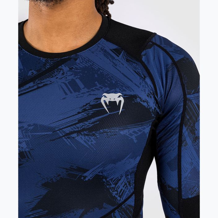 Férfi Venum Electron 3.0 Rashguard navy hosszú ujjú ruházat 4