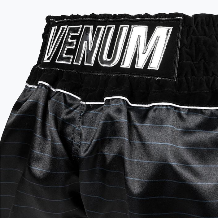 Venum Attack Muay Thai edző rövidnadrág fekete/ezüst 7