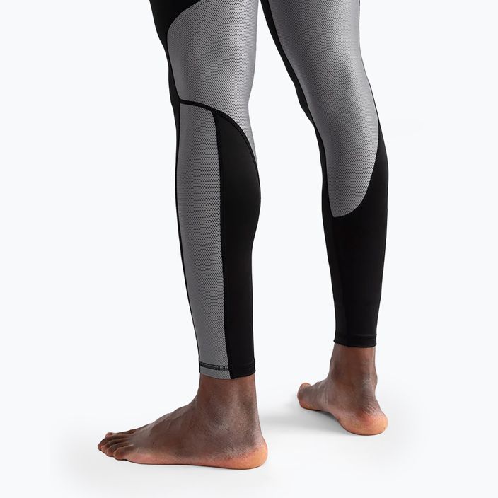 Férfi edző leggings Venum Tempest Spats fekete/ szürke 5