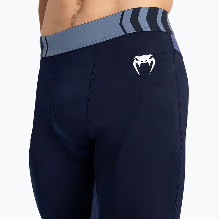 Venum Tempest Spats férfi edző leggings tengerészkék 4