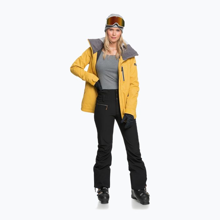 Női snowboard kabát ROXY Presence Parka 2021 golden 3