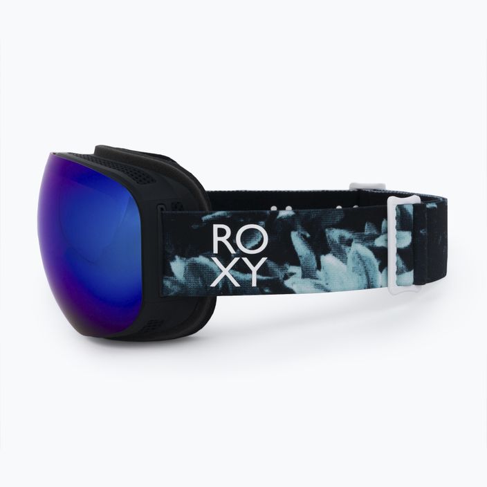 Női snowboard szemüveg ROXY Popscreen Cluxe J 2021 true black akio/sonar ml revo blue 4