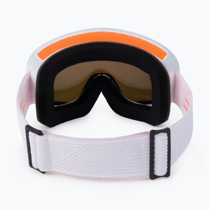 Női snowboard szemüveg ROXY Feenity Color Luxe 2021 bright white/sonar ml revo red 3