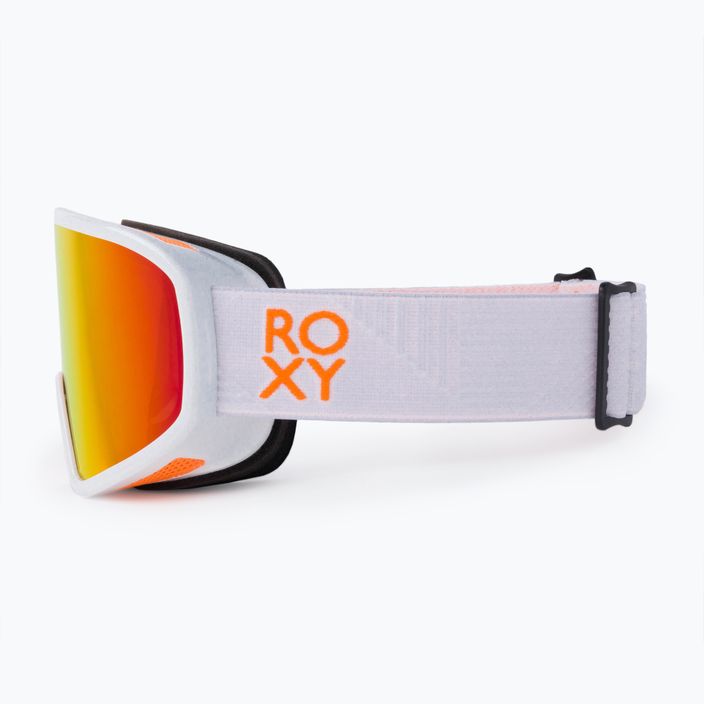 Női snowboard szemüveg ROXY Feenity Color Luxe 2021 bright white/sonar ml revo red 4