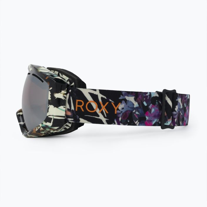 Női snowboard szemüveg ROXY Sunset ART J 2021 true black superlights /amber rose ml super silver 4