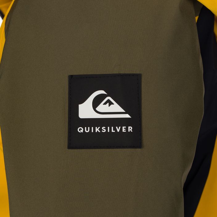 Férfi Quiksilver Tr Stretch snowboard dzseki sárga EQYTJ03324 3