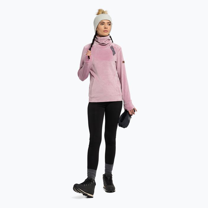 Női snowboard pulóver ROXY Deltine 2021 dawn pink 2
