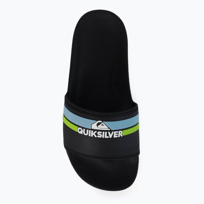 Quiksilver Rivi Slide gyermek flip flop fekete AQBL100469-XKNB 6