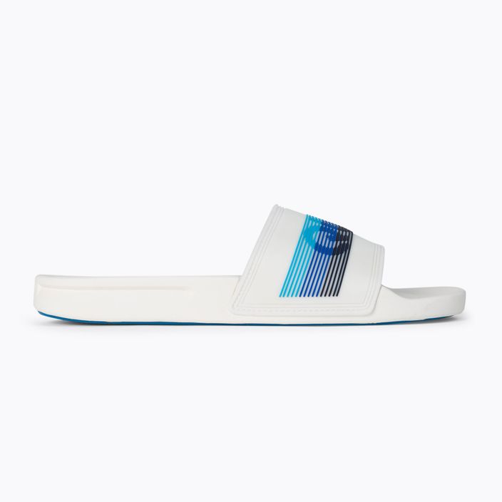 Férfi flip-flopok Quiksilver Rivi Wordmark Slide white/white/blue 2