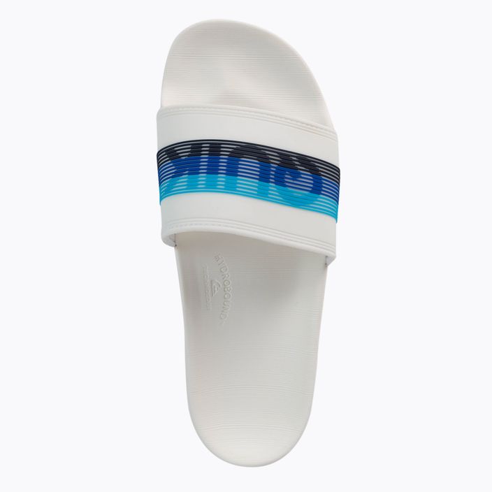 Férfi flip-flopok Quiksilver Rivi Wordmark Slide white/white/blue 6