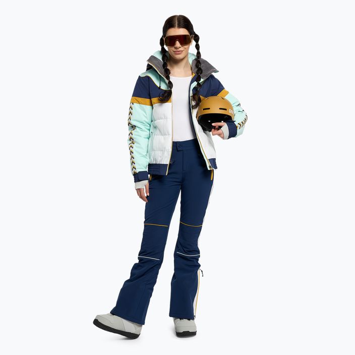 Női snowboard kabát ROXY Peak Chic Insulated 2021 fair aqua 2