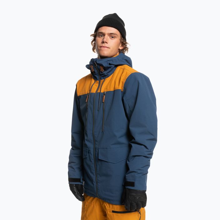 Quiksilver Fairbanks férfi snowboard dzseki kék EQYTJ03388 2