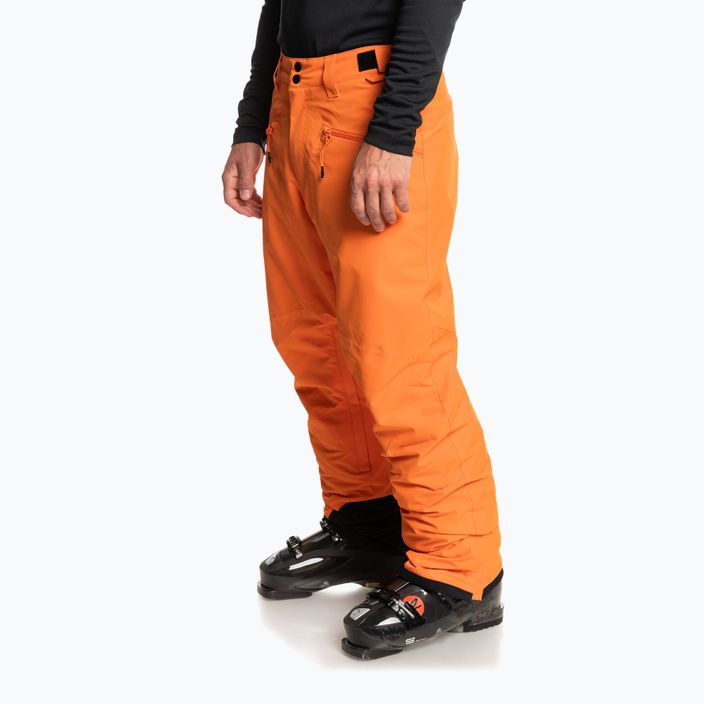 Férfi Quiksilver Boundry narancssárga snowboard nadrág EQYTP03144 7