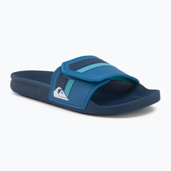 Férfi flip-flopok Quiksilver Rivi Slide Adjust blue/blue/green