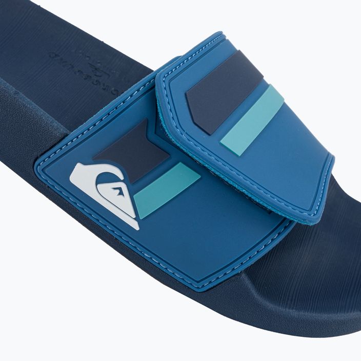Férfi flip-flopok Quiksilver Rivi Slide Adjust blue/blue/green 7