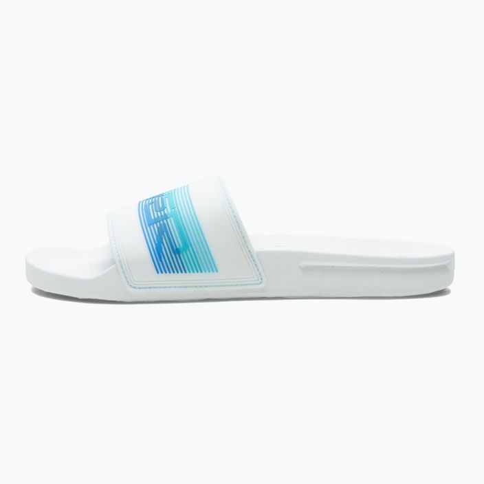 Férfi flip-flopok Quiksilver Rivi Wordmark Slide white/blue/blue 11