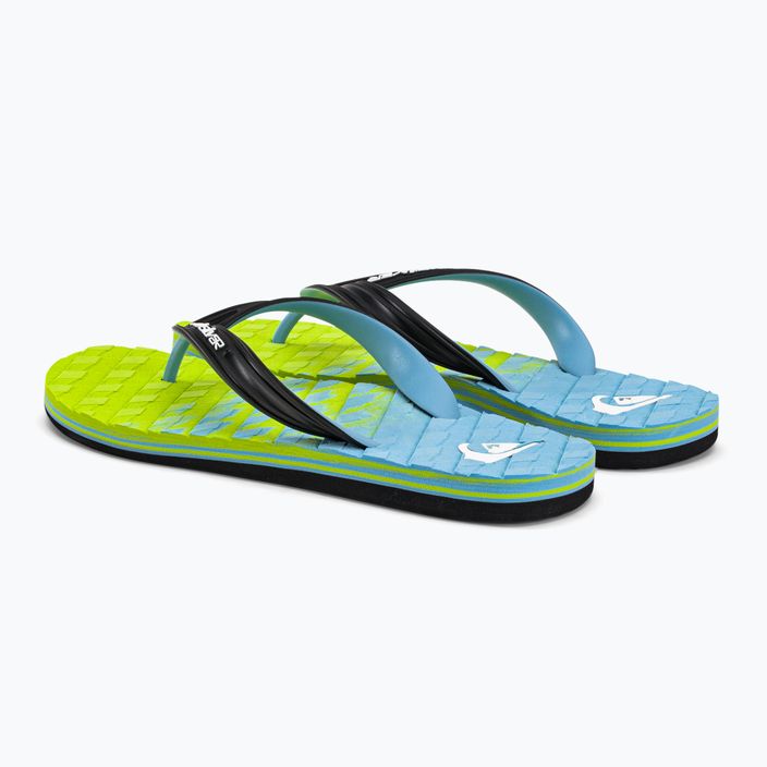 Férfi Quiksilver Oahuey zöld szandál AQYL101313 3