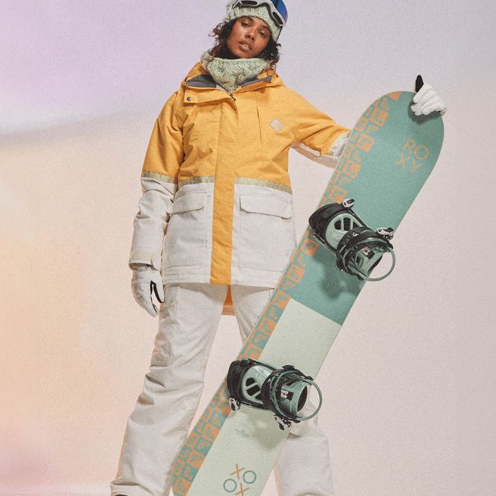 Női snowboard dzseki ROXY Ritual sunset gold 13