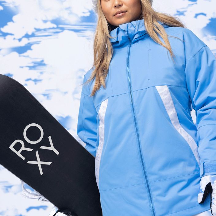 Női snowboard dzseki ROXY Chloe Kim azúrkék ROXY Chloe Kim azúrkék 4