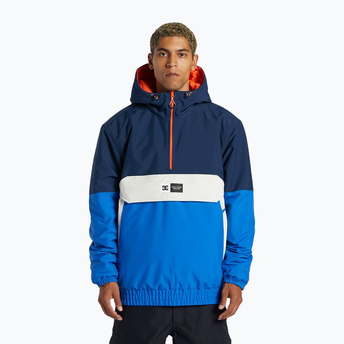 Férfi DC Nexus Reversible Anorak dress blue snowboard kabát