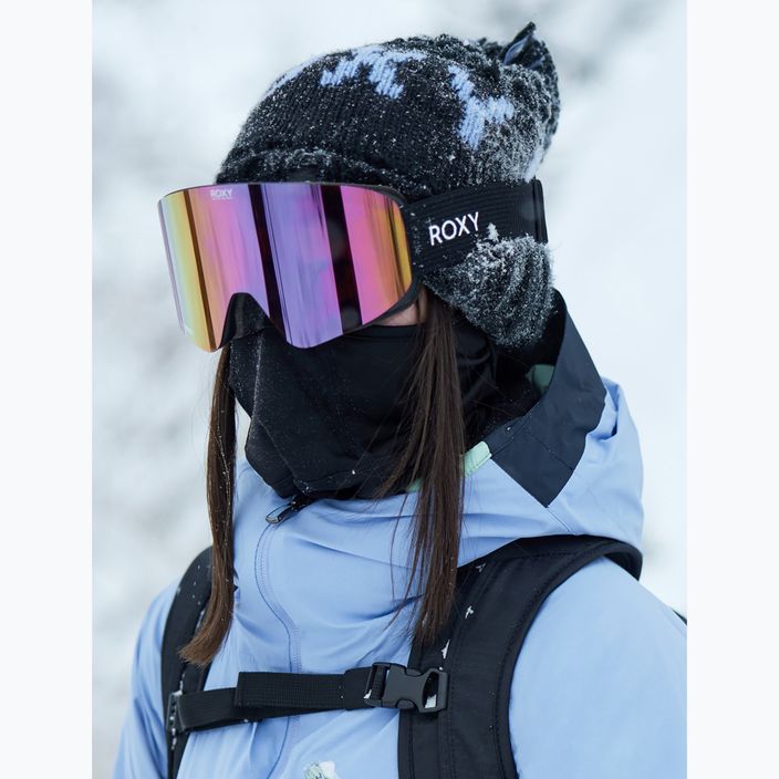 Női snowboard szemüveg ROXY Fellin Color Luxe fekete/clux ml világos lila 14
