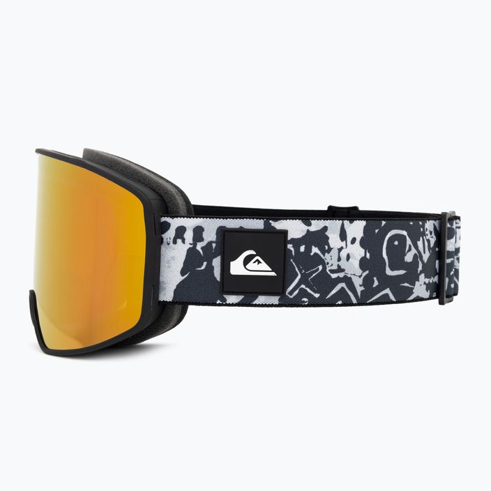 Quiksilver Storm S3 örökség / MI lila snowboard szemüveg 4