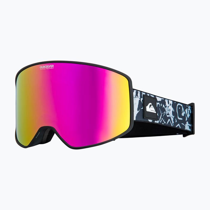 Quiksilver Storm S3 örökség / MI lila snowboard szemüveg 5