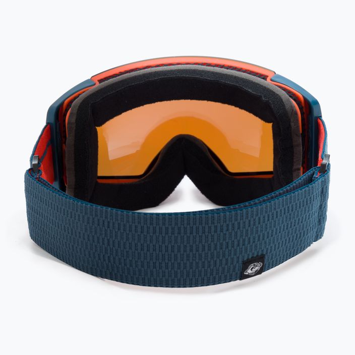 Quiksilver Greenwood S3 majolika kék / clux piros mi snowboard szemüveg 2