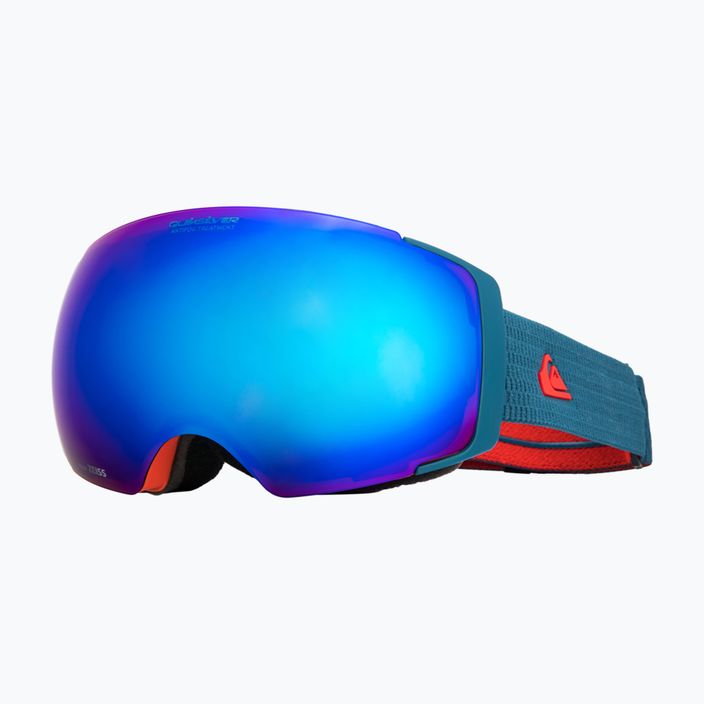 Quiksilver Greenwood S3 majolika kék / clux piros mi snowboard szemüveg 6