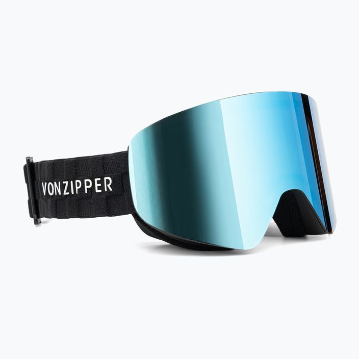 VonZipper Encore fekete szatén/wildlife csillag króm snowboard szemüveg