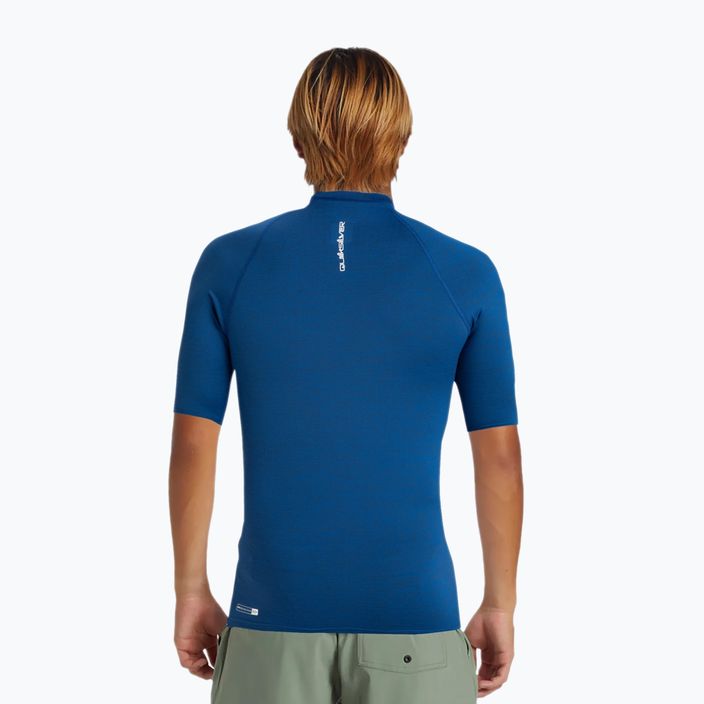 Férfi úszópóló Quiksilver Everyday UPF50 monaco blue heather 2