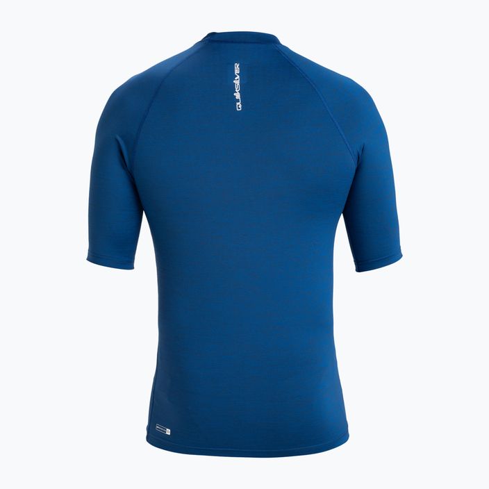 Férfi úszópóló Quiksilver Everyday UPF50 monaco blue heather 4