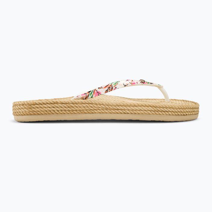 Női flip flopok ROXY South Beach III white/pink 2