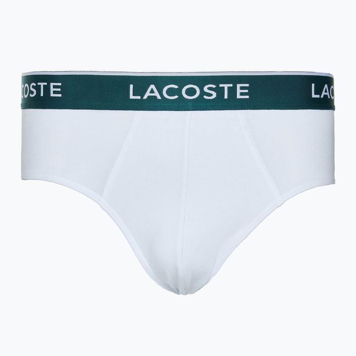 Lacoste férfi alsónadrág 8H3472 3 pár fekete/fehér/ezüst chine 4