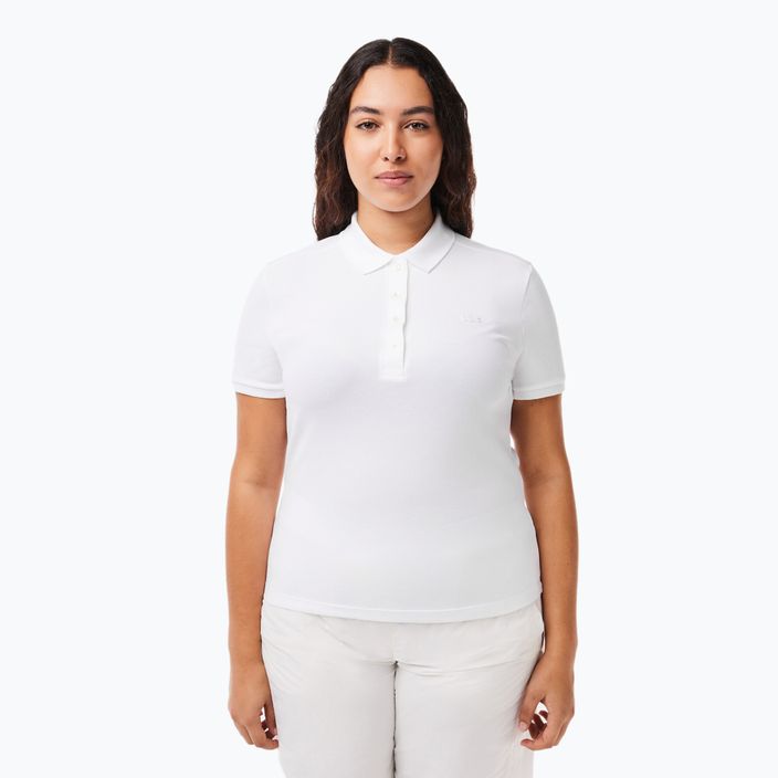 Női Lacoste póló póló PF5462 001 fehér