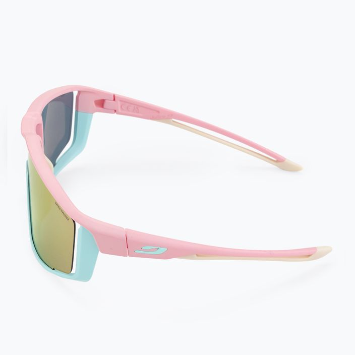 Julbo Fury Spectron 3Cf matt pasztell rózsaszín/világoskék kerékpáros szemüveg 4