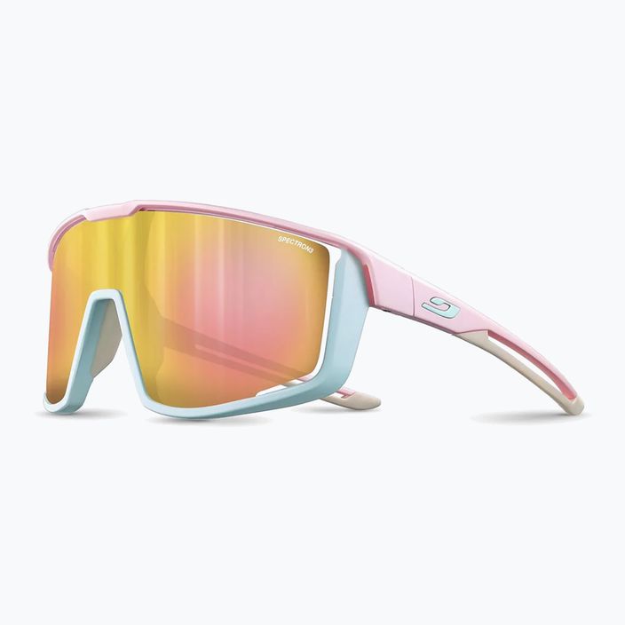 Julbo Fury Spectron 3Cf matt pasztell rózsaszín/világoskék kerékpáros szemüveg 5
