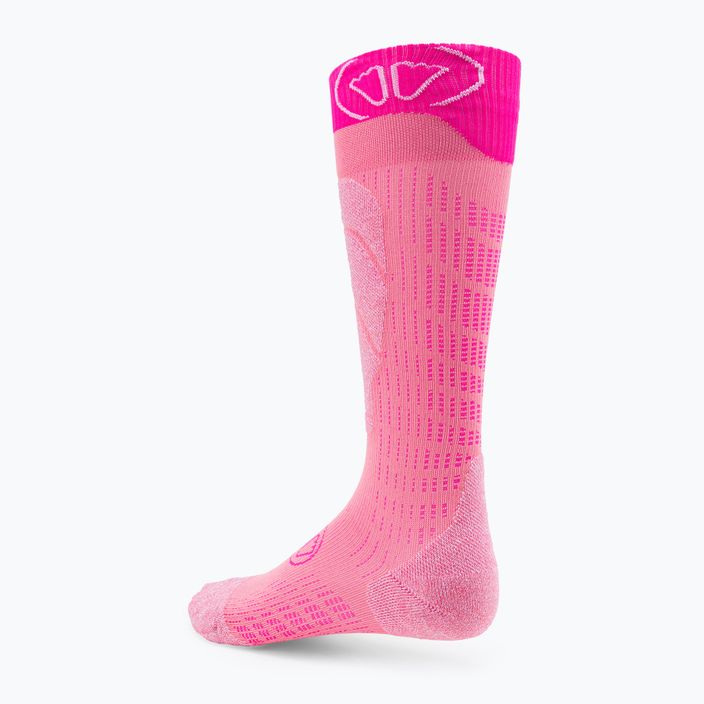 SIDAS Ski Merino rózsaszín gyermek zokni CSOSKMEJR22_PIPU 3
