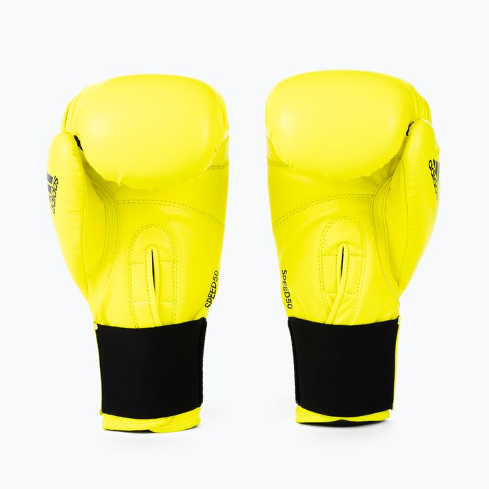 adidas Speed 50 bokszkesztyű sárga ADISBG50 2