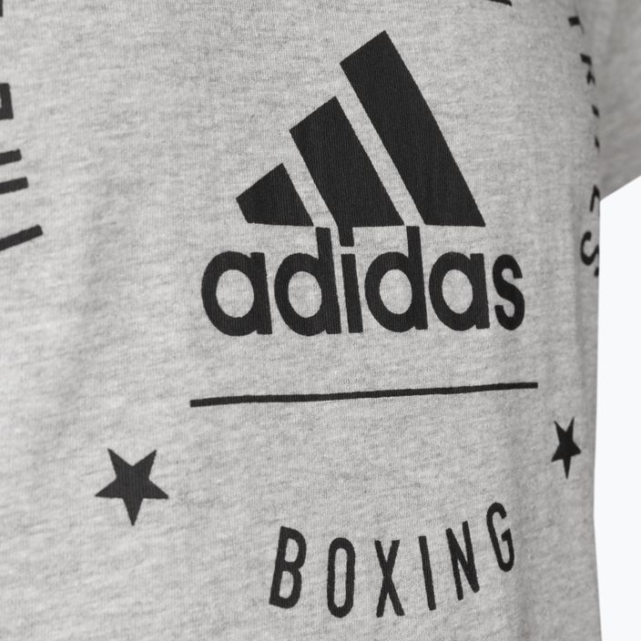 adidas Boxing edzőpóló szürke ADICL01B 3