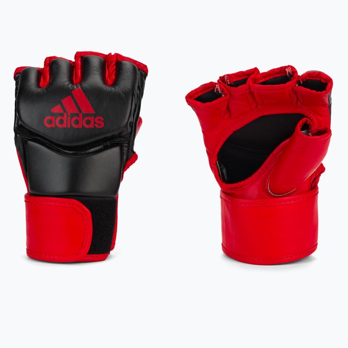 Grappling kesztyű adidas Training piros ADICSG07 3