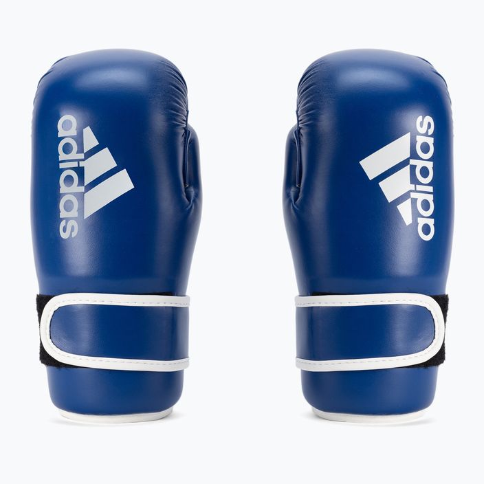 adidas Point Fight bokszkesztyűk Adikbpf100 kék-fehér ADIKBPF100