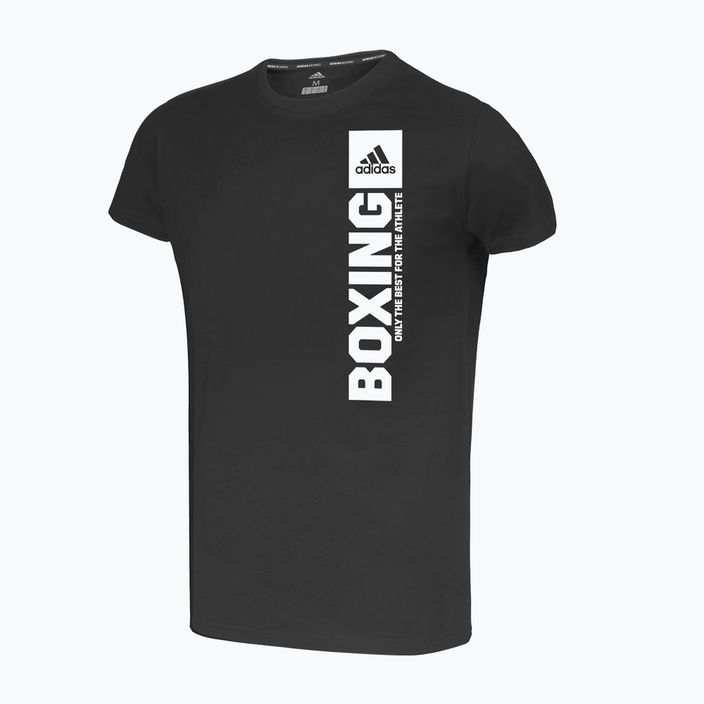 Férfi adidas Boxing póló fekete/fehér 4