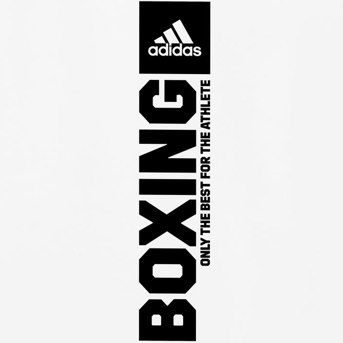 Férfi adidas Boxing póló fehér/fekete 4
