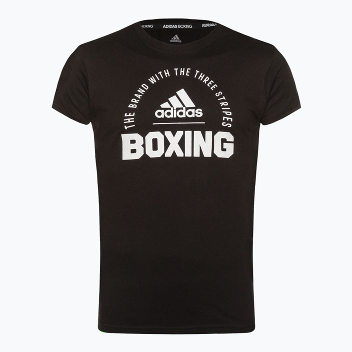 Férfi adidas Boxing póló fekete/fehér