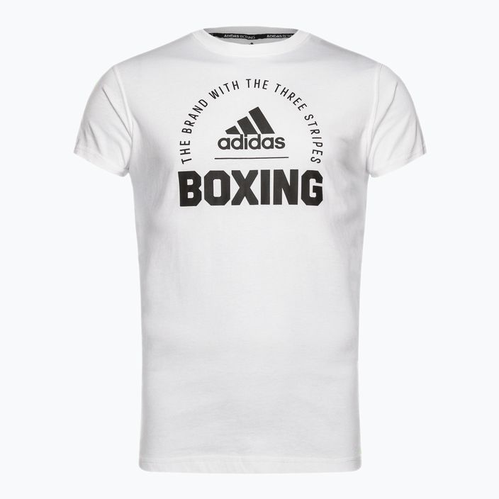 Férfi adidas Boxing póló fehér/fekete