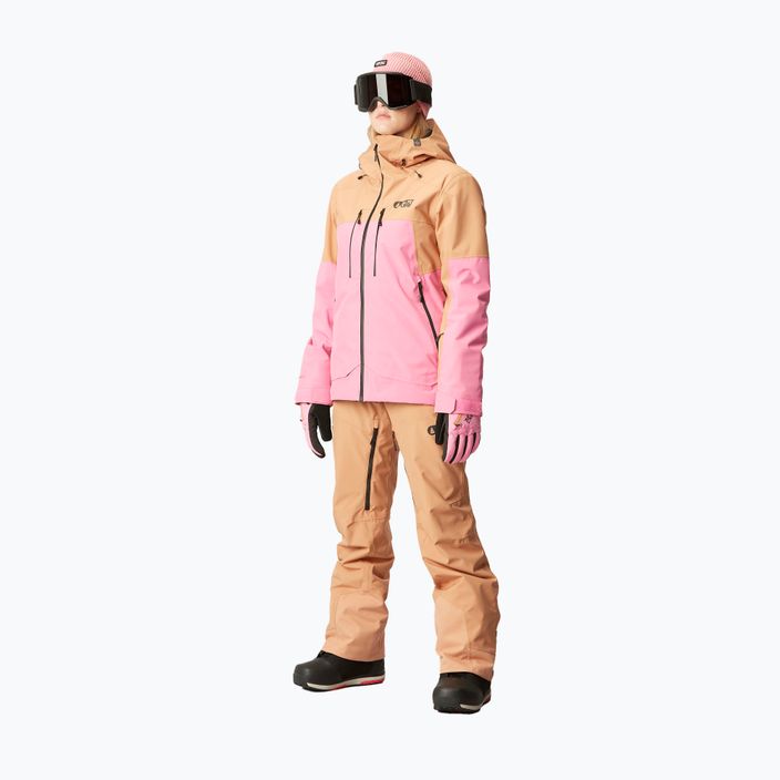 Női Picture Exa 20/20 kasmír rózsaszín sí kabát 2