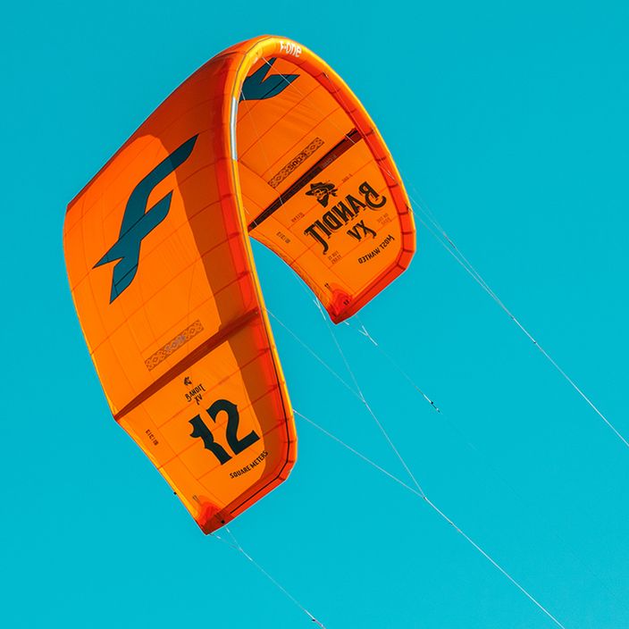 F-ONE Bandit XV kite kitesurfing narancssárga 77221-0101-B-7 5