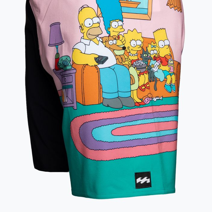 Férfi úszónadrág Billabong Simpsons Family Couch black 7